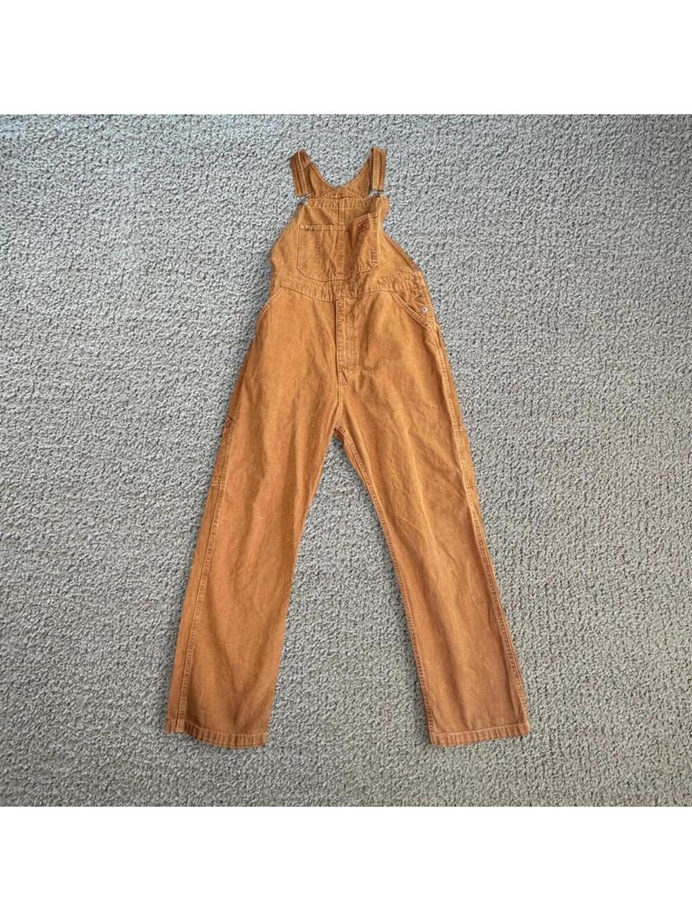 Levi's Rust Orange Women’s Denim Overalls